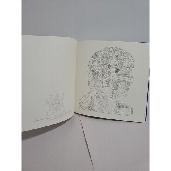 Doctor Who Coloring Book BBC Adult 45 pictures 1 Tiny Bit Colored - Picture 5 of 5